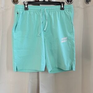 Hurley Mens Exist Light Weight Sport Shorts Tropical Mist Medium Quick Dry 19506